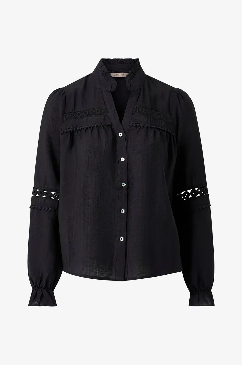 Costamani Bluse Elijah - Svart