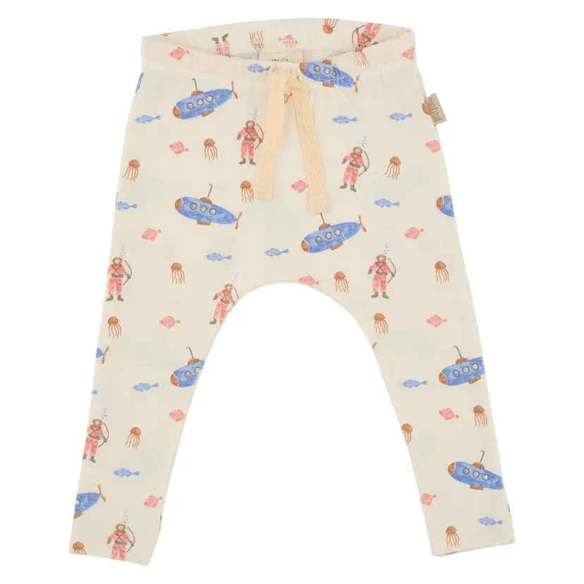 Petit Piao Petit Piao Pants Printed Subwater (68 / 6 mnd)