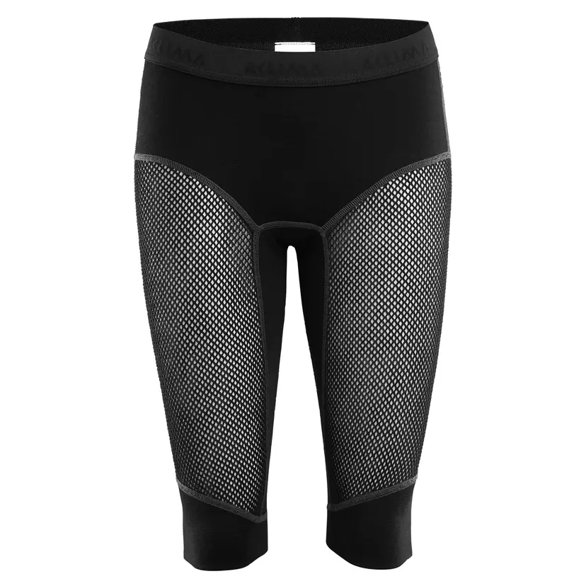 Aclima Aclima WoolNet Long Shorts Women Jet Black