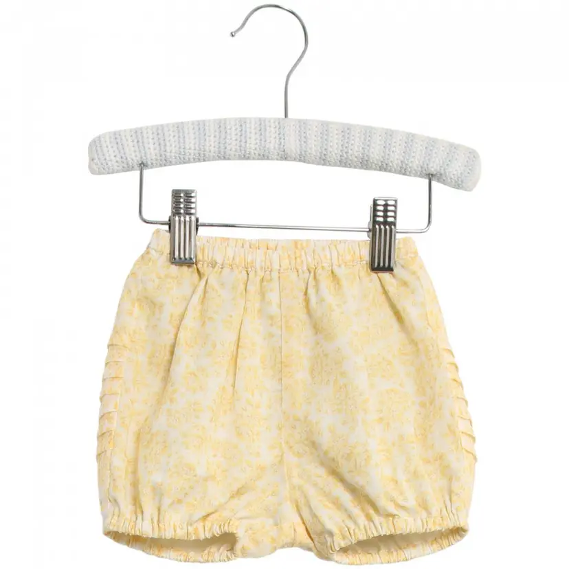 Wheat Gul Blomstrete Wheat Nappy Pants Pleats Bleieshorts (62 / 3 mnd)