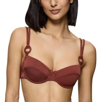 Triumph Triumph Midnight Swim Wired Bikini Top Brun Dame