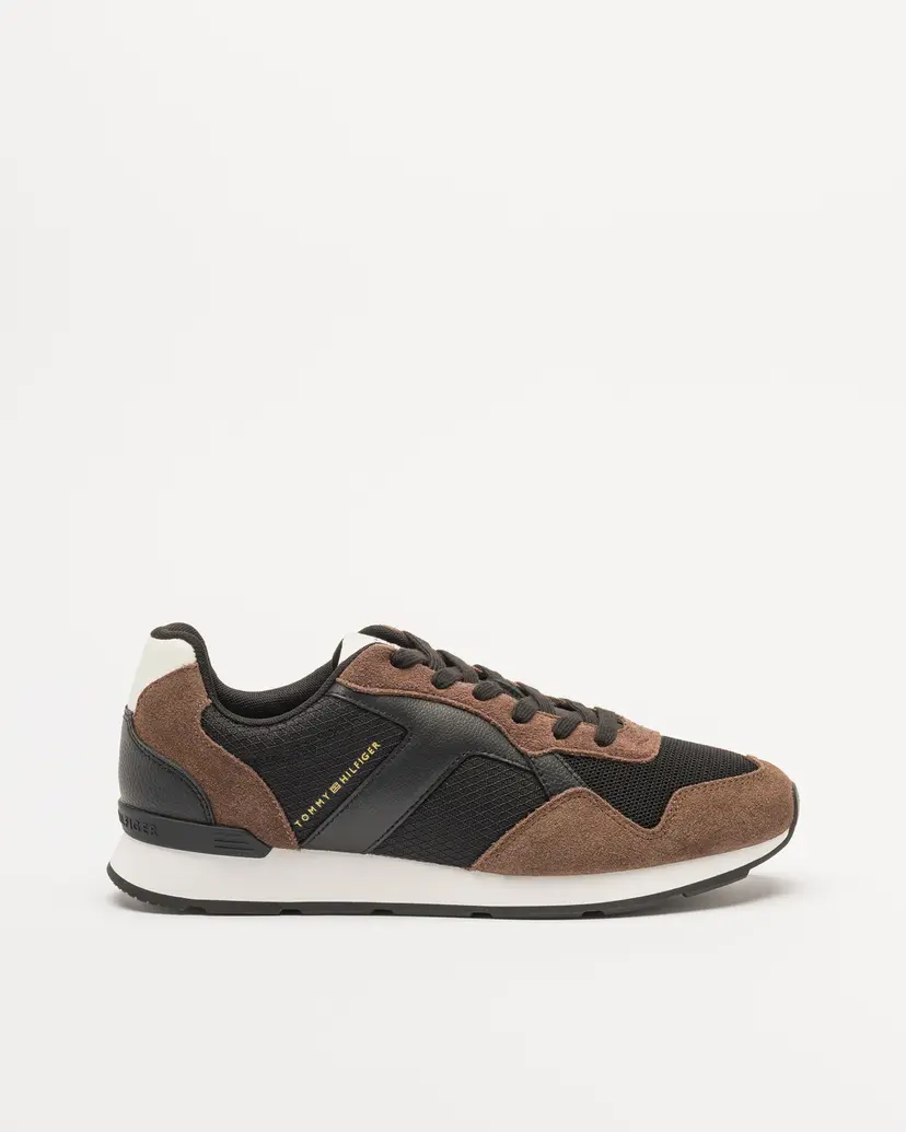 Tommy Hilfiger Tommy Hilfiger T Hilfiger Core Mix Runner Brown Sneakers