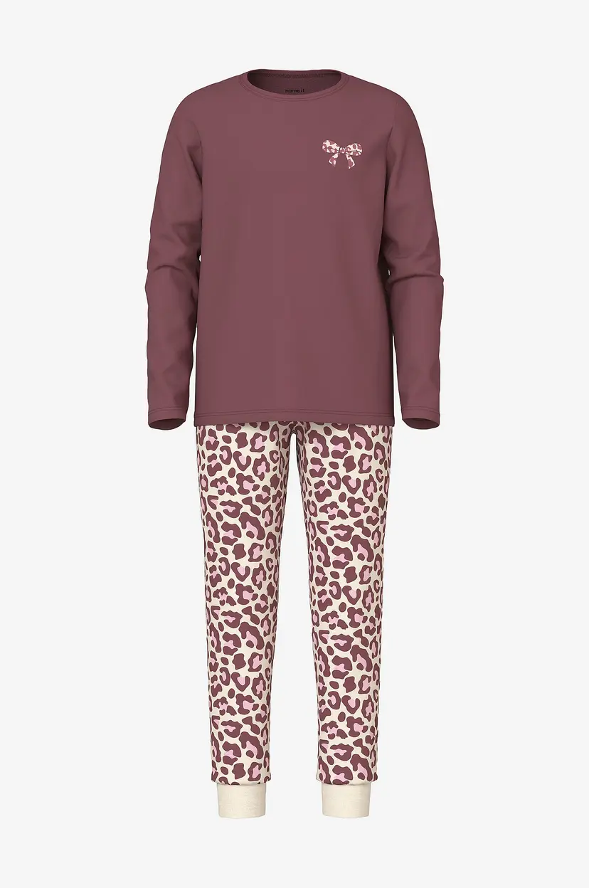NAME IT Pysjsett nkfNightset Leo - Rosa
