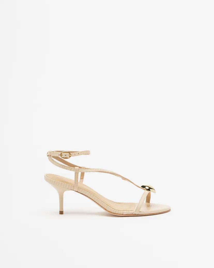 PROF PROF 17-100269 Beige High Heeled sandals