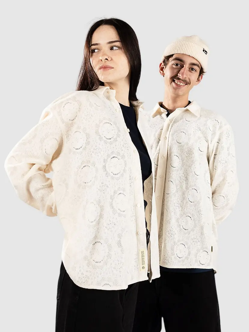 Woodbird Woodbird Yuro Knitted Skjorte