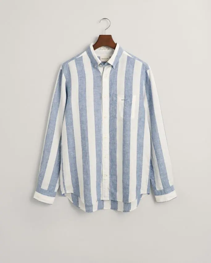 Gant REG BOLD STRIPE LINEN SHIRT