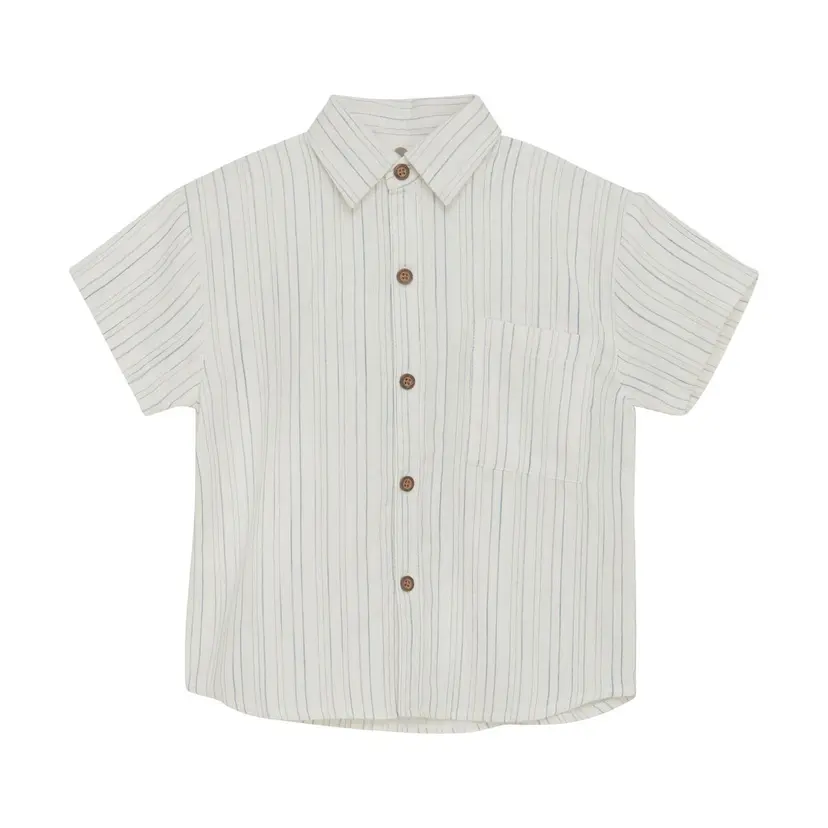 En Fant En Fant Shirt SS Woven Eggnog (98 /3 år)
