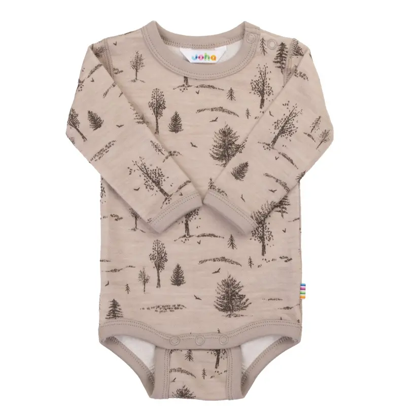 Joha Body i ull/bambus «Forest» Beige
