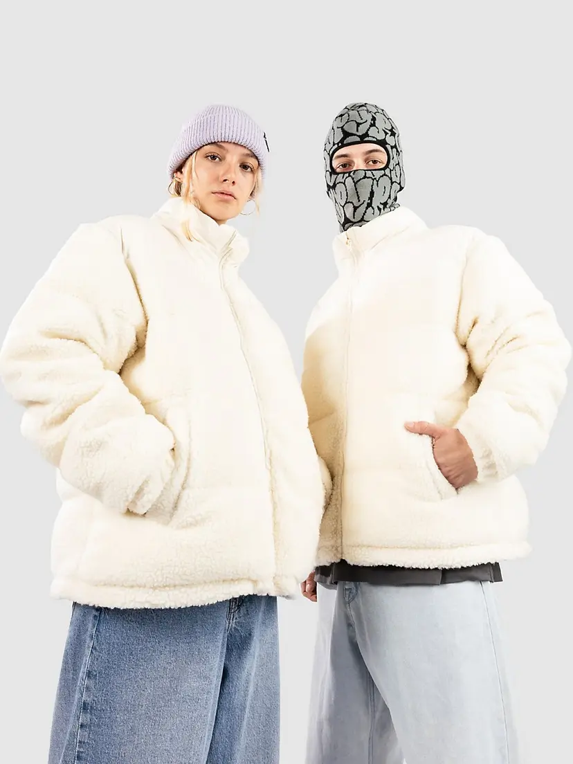 Urban Classics Urban Classics Fabric Mix Teddy Puffer Jakke