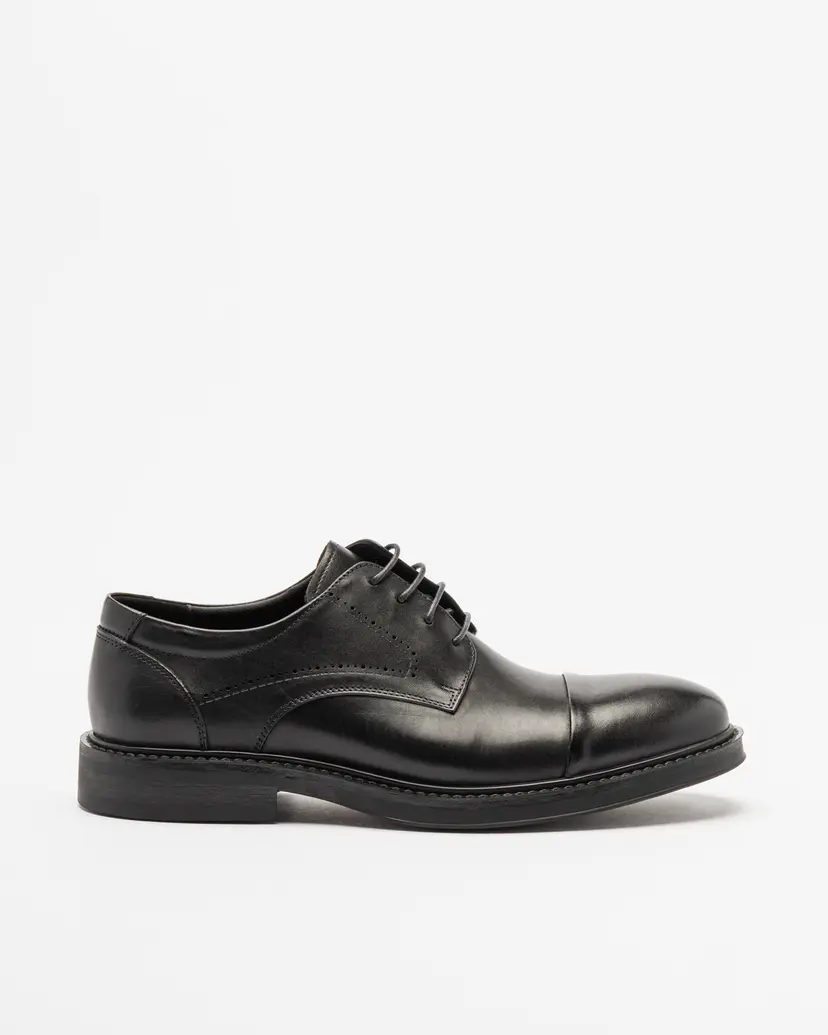 PROF PROF 2522-V03 Black Derby shoes