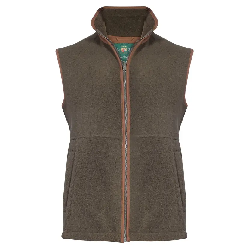 Alan Paine Alan Paine M's Aylsham Fleece Waistcoat Green