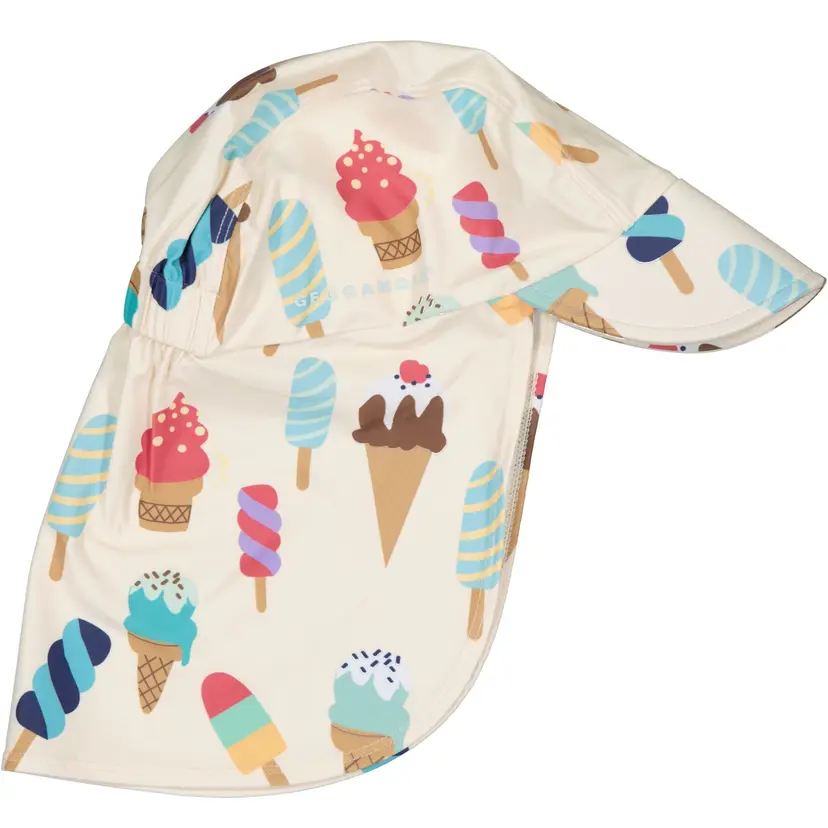 Geggamoja UV-Solkeps Ice cream - 4-10 m
