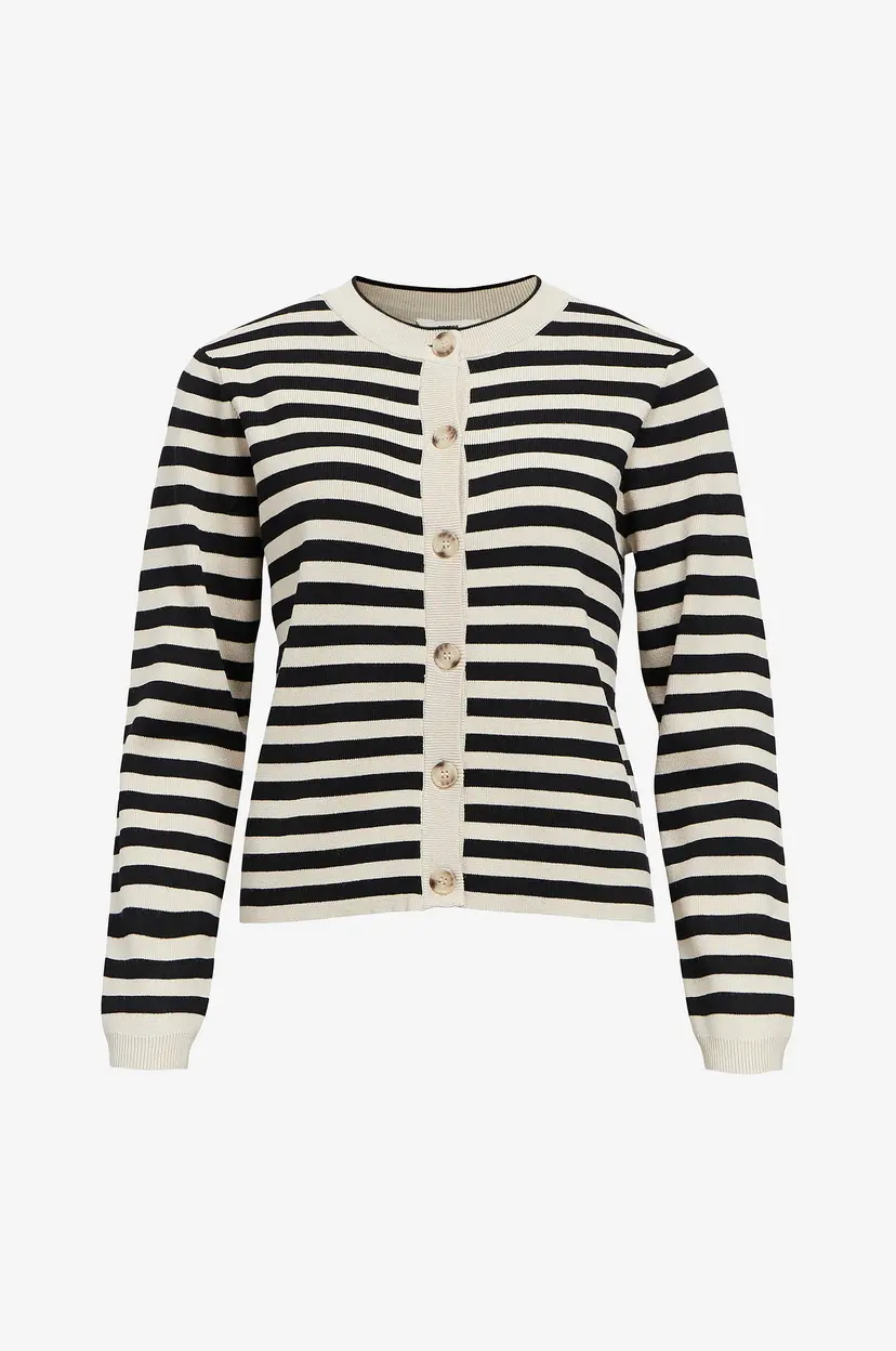 Object Collectors Item Kardigan objEster Sli L/S Knit - Beige