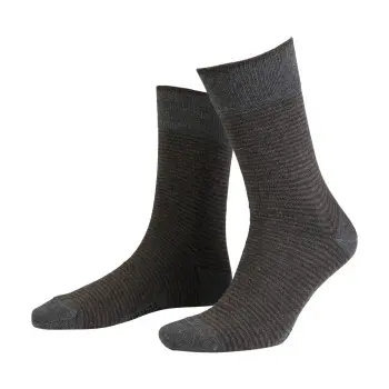 Amanda Christensen Amanda Christensen Strømper True Stripe Ankle Sock Grå