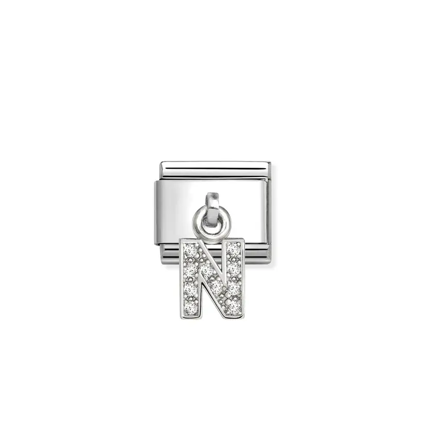 Nomination Charm Letter N