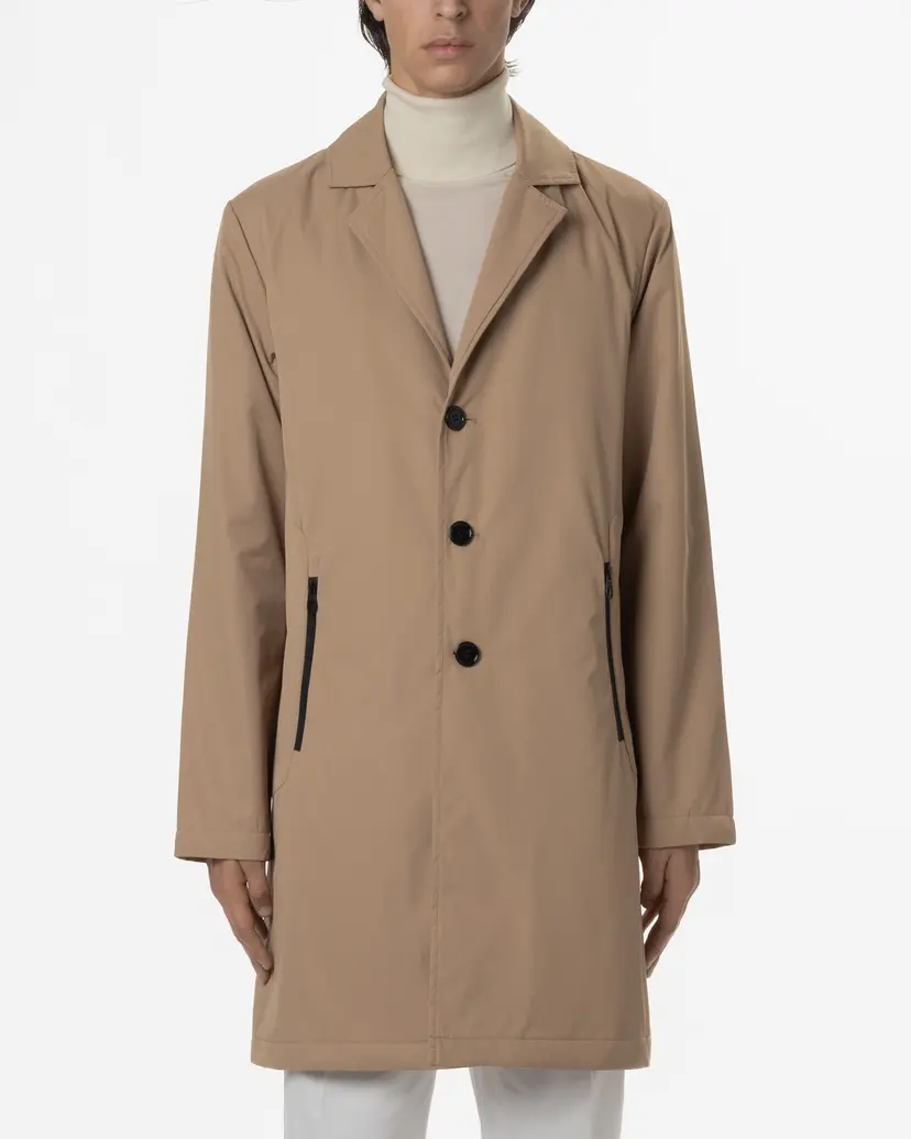 Bikkembergs Bikkembergs BMC0531 Beige Overcoat