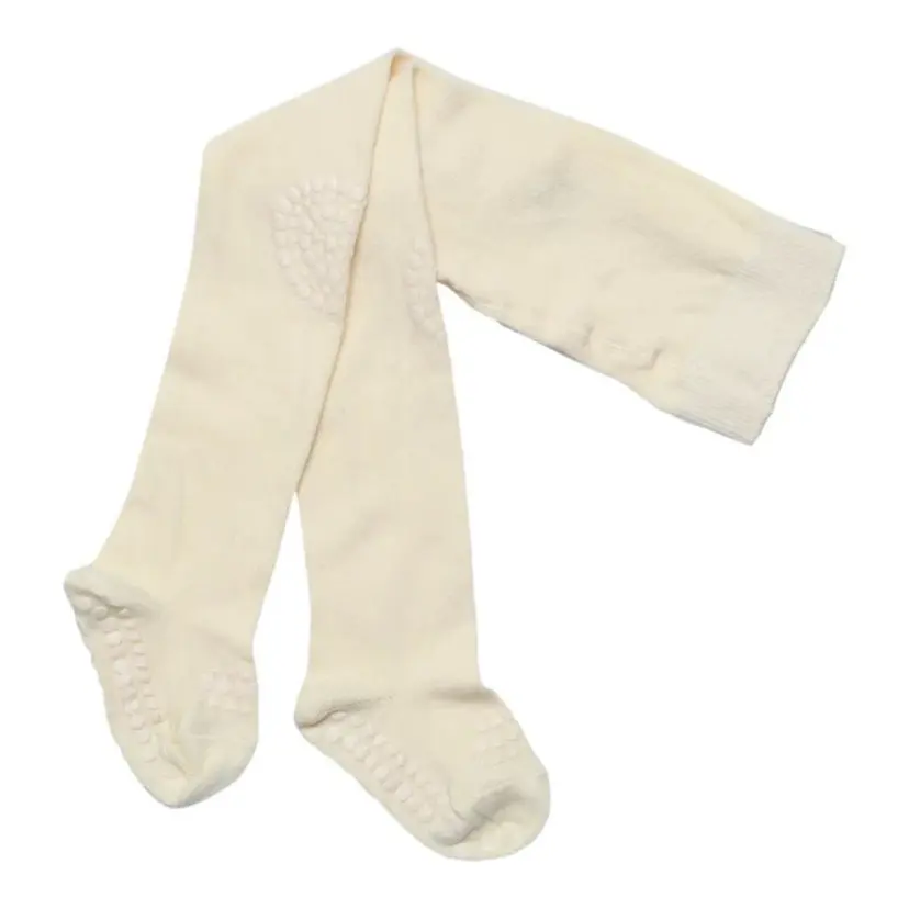 GoBabyGo GoBabyGo - Strømpebukse Antiskli Bomull LV Off-White