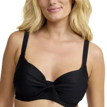 Damella Damella Goldie Underwire Bikini Bra Svart D 40 Dame