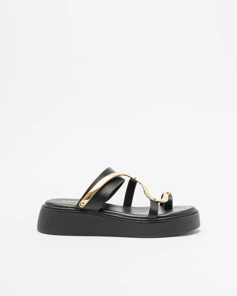 Abf-97 Abf-97 KS.26.168 Black Platform sandals