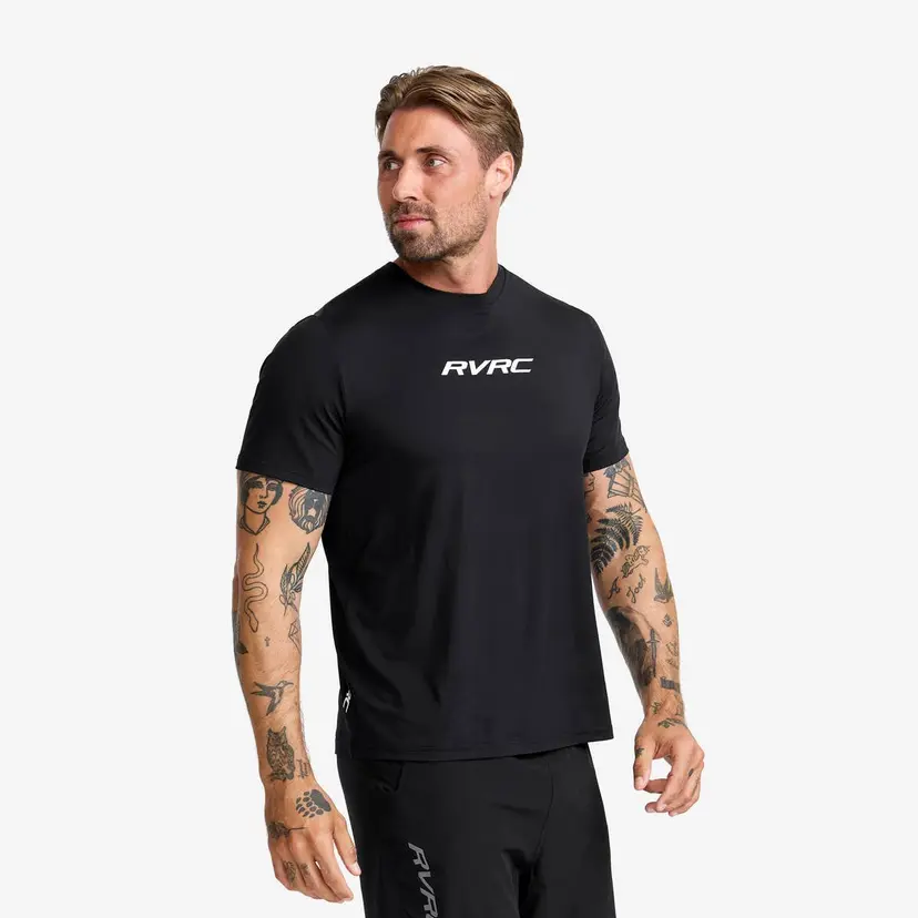 RevolutionRace Direction Active T-shirt Herre Black