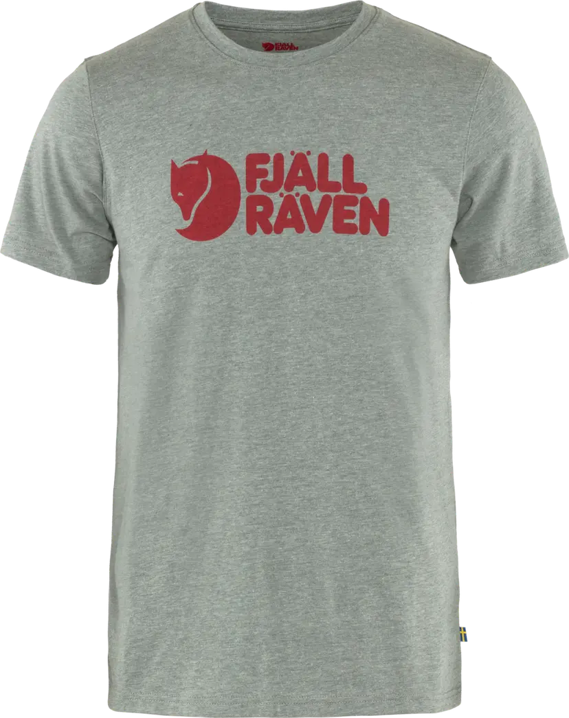 Fjällräven Fjällräven Men's Fjällräven Logo T-shirt Grey Melange