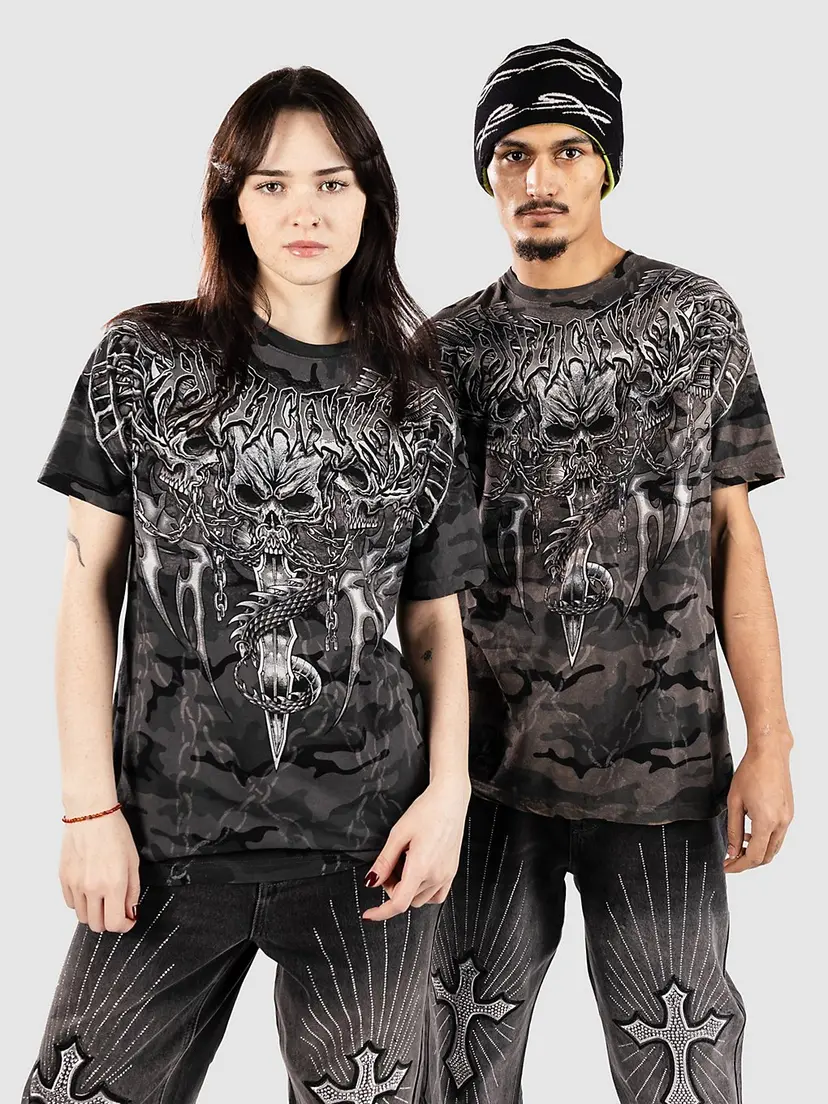 Affliction Affliction Primal Tech T-skjorte camo