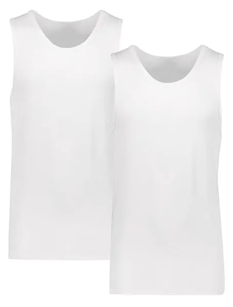 Lindbergh Lindbergh 2-pack Bamboo Tank Top