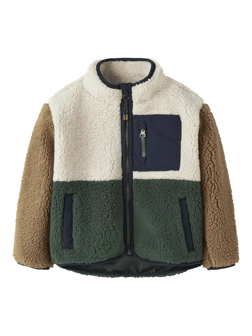 NAME IT Name It - Fleecejakke Macey Jungle Green