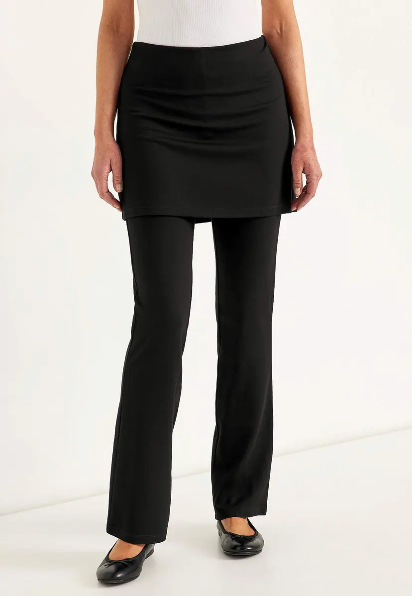 Cellbes of Sweden Bukseskjørt - jersey leggings med fastsydd skjørt