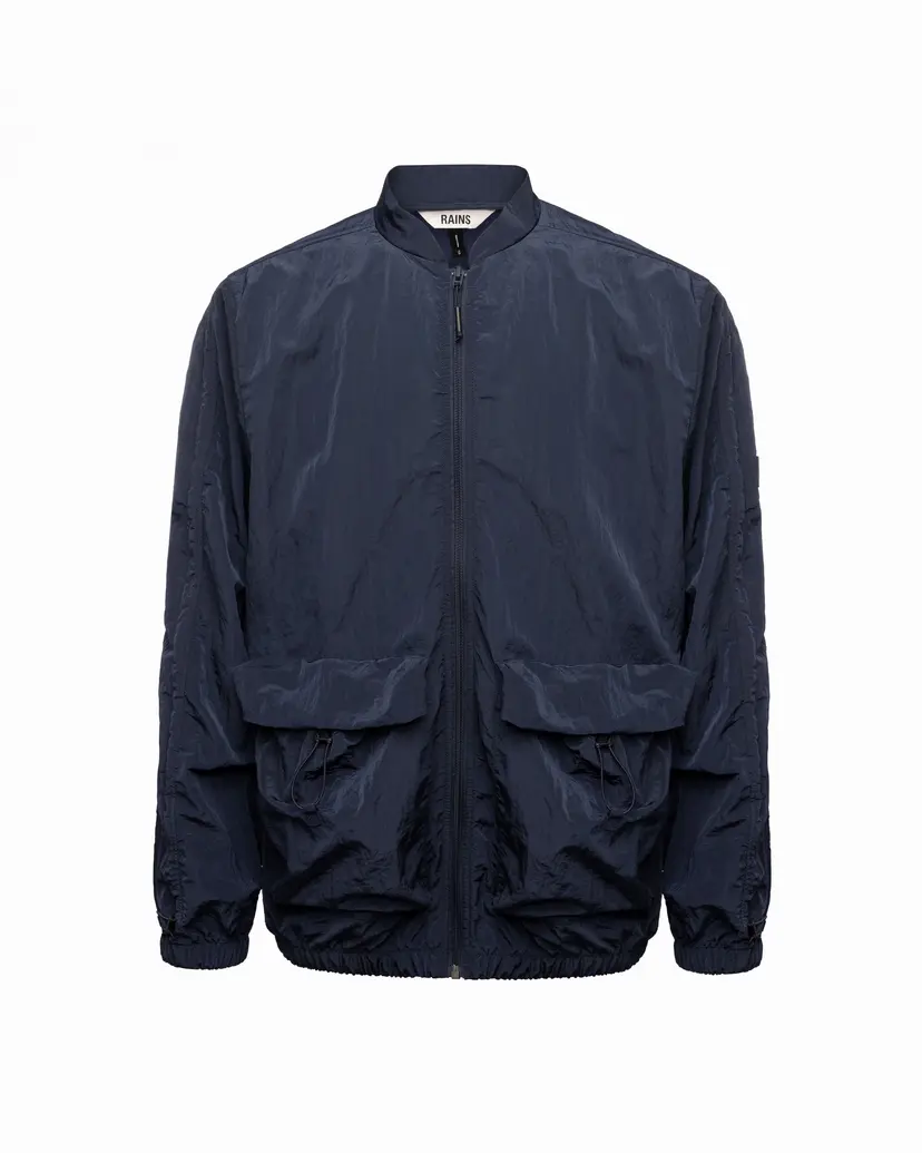 Rains Rains 18960 Blue Bomber jacket