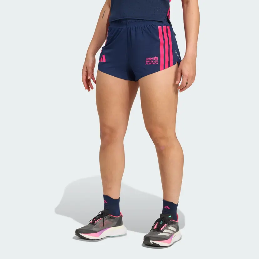 Adidas BMW BERLIN-MARATHON 2025 RUNNING SPLIT SHORTS DAME