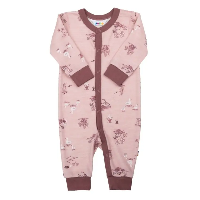 Joha Joha - Heldress Ull og Bambus Gås Rosa