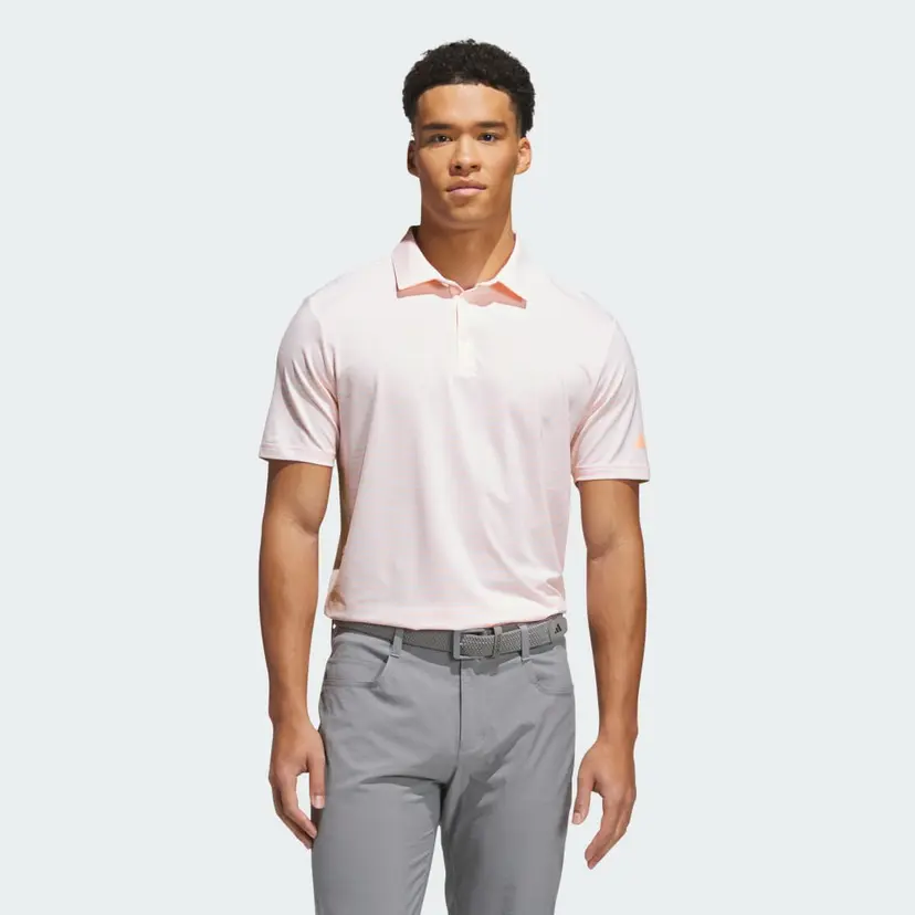 Adidas PERFORMANCE TEXTURED PRINT POLO SHIRT