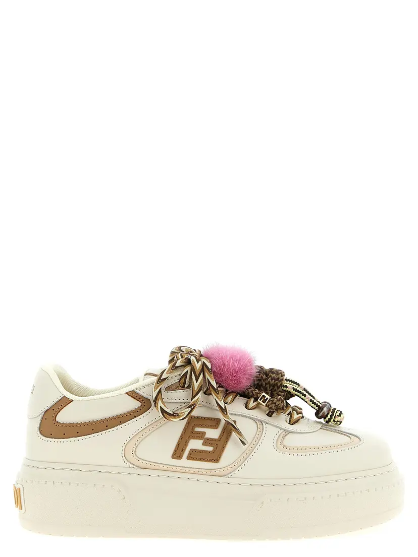 Fendi Fendi Sneakers – Beige
