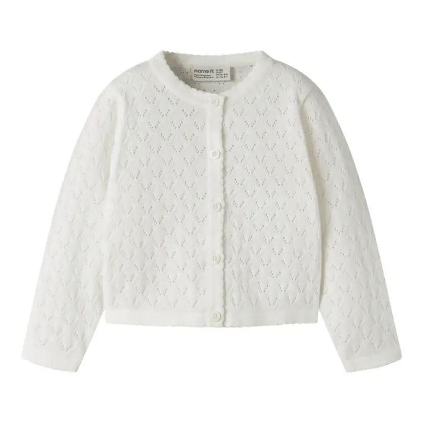 NAME IT Name It - Cardigan Desina Cloud Dancer