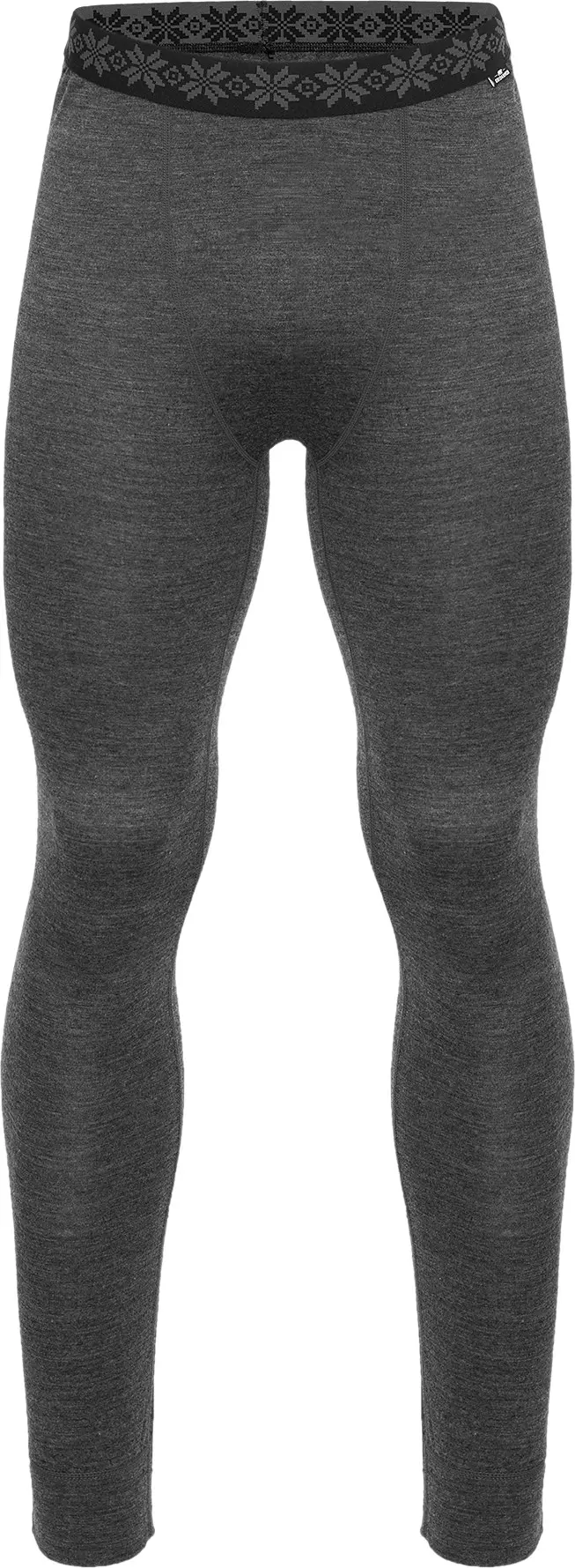 Gridarmor Gridarmor Men's Viks Wool Undertøy Longs Dark Greymelange