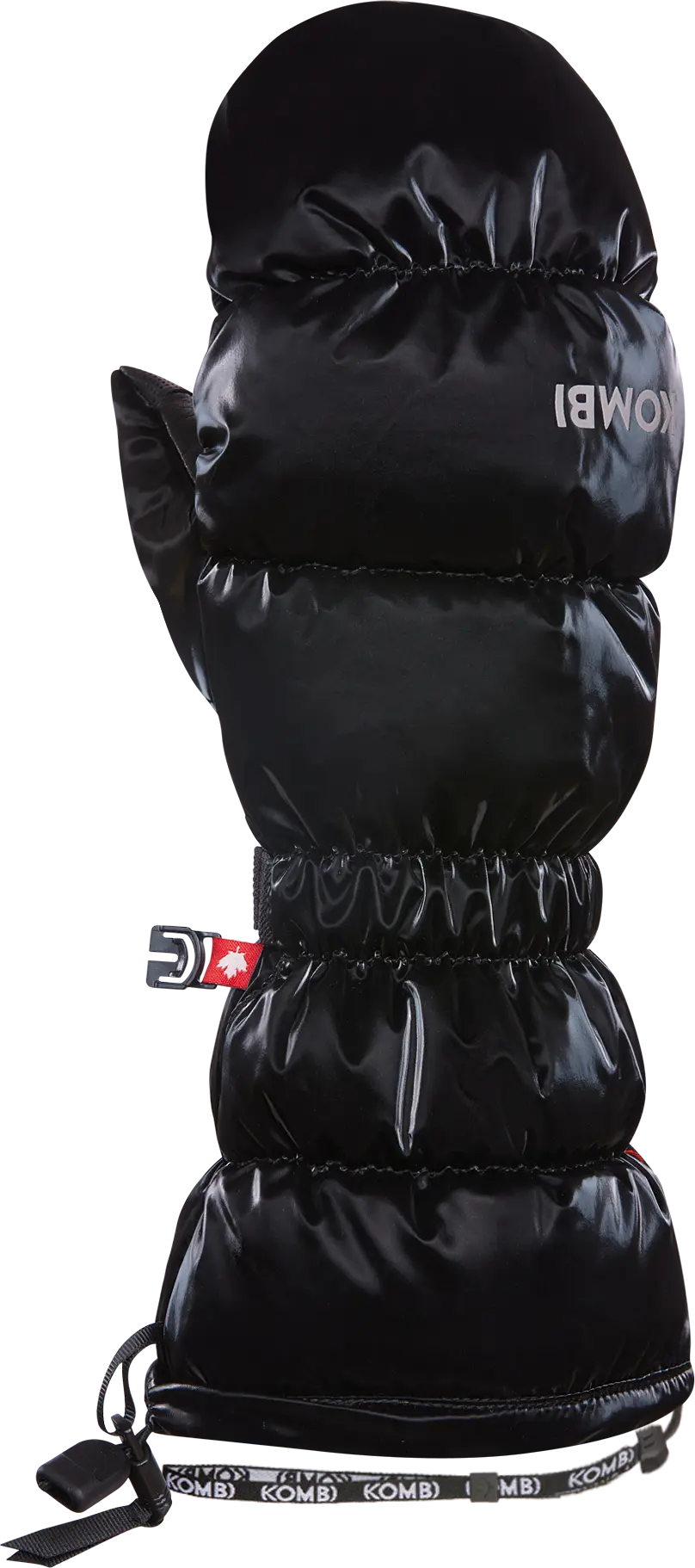 Kombi Kombi Women's Snazzy Ethical Goose Down Mittens Black