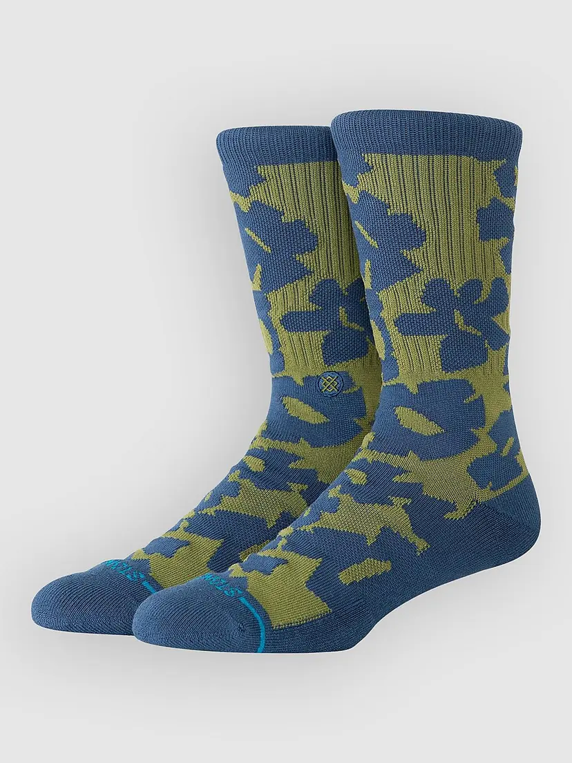 Stance Stance Stomped Crew Socks mønster
