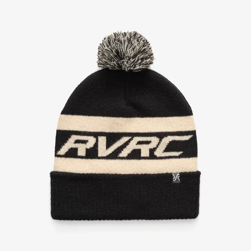 RevolutionRace Winter Logo Beanie Unisex Black