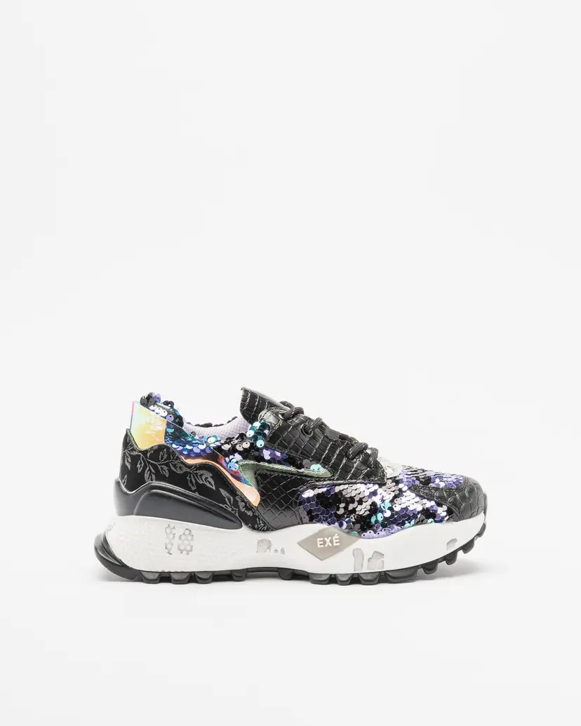 Exé Exé D190608-17 Black Sneakers