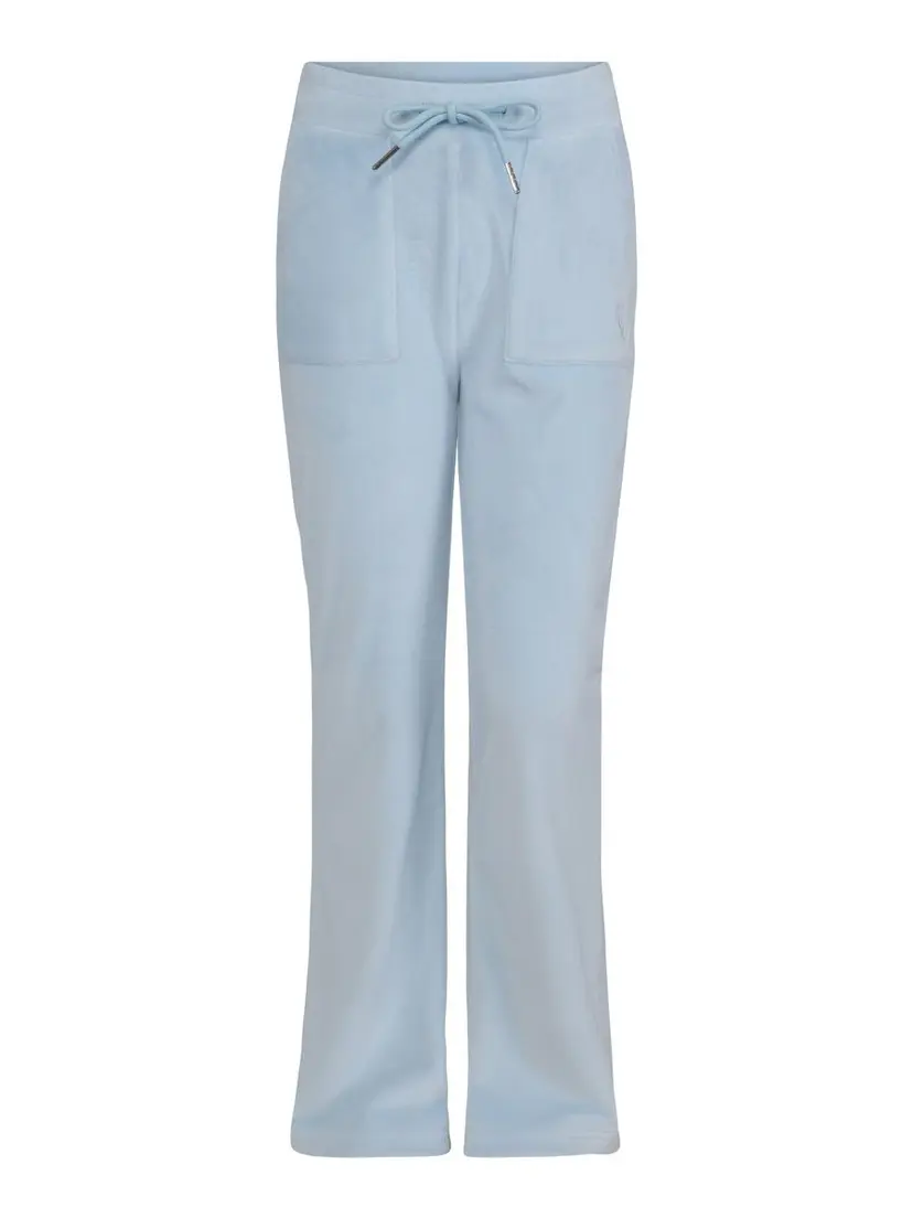 Vilje & Ve Vilje & Ve Hermine Velour Slengbukse Ice Blue (164 /14 år)