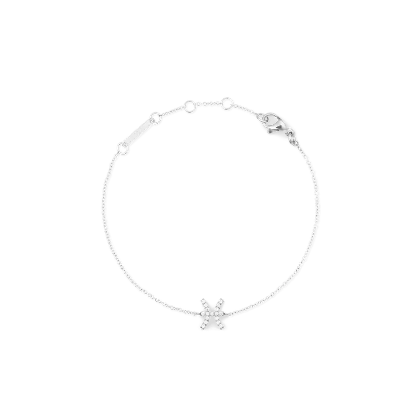 Daniel Wellington Silver Bracelet Crystal Zodiac Chain | DW