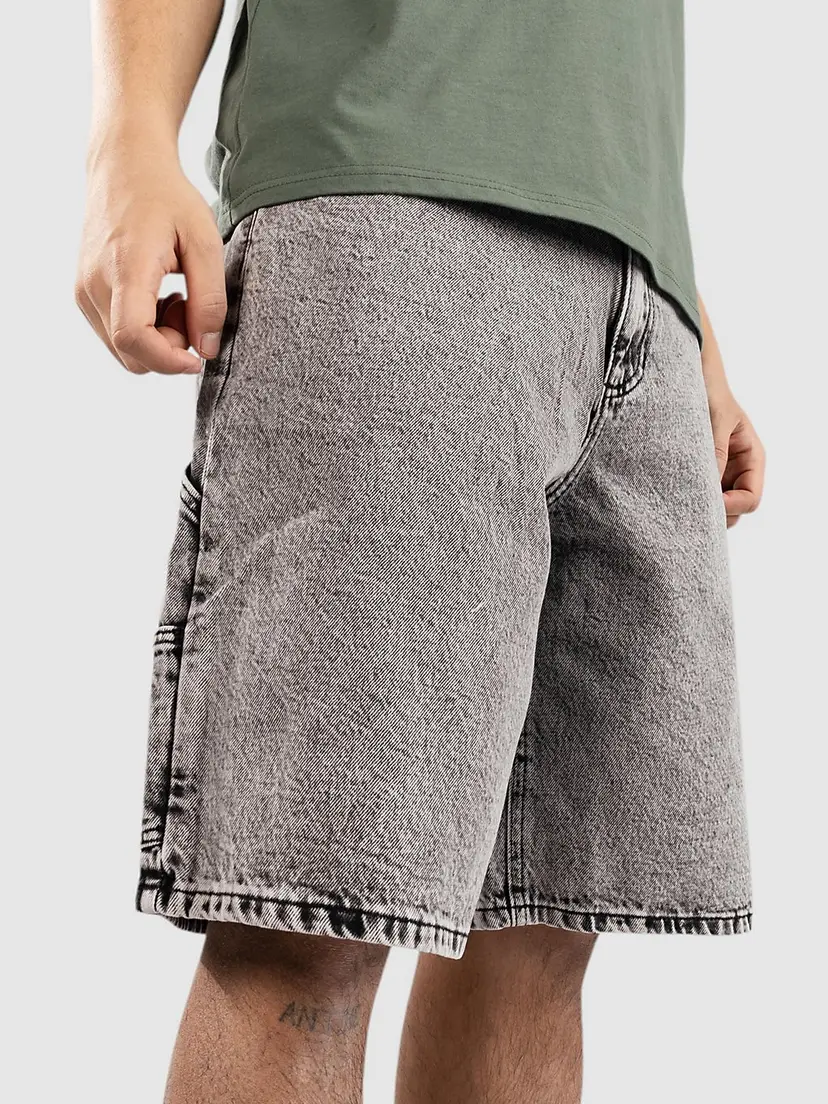 Adam Bomb Adam Bomb Utility Jean Shorts grå