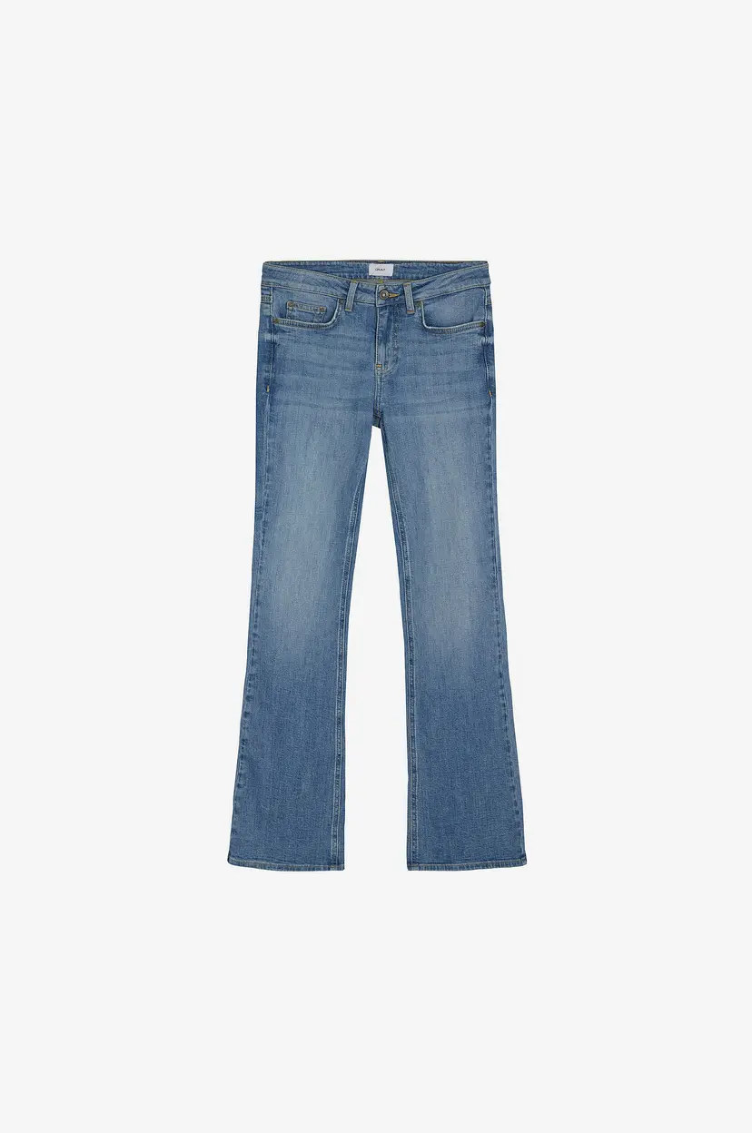 Grunt Jeans Alabama Low Flare - Blå