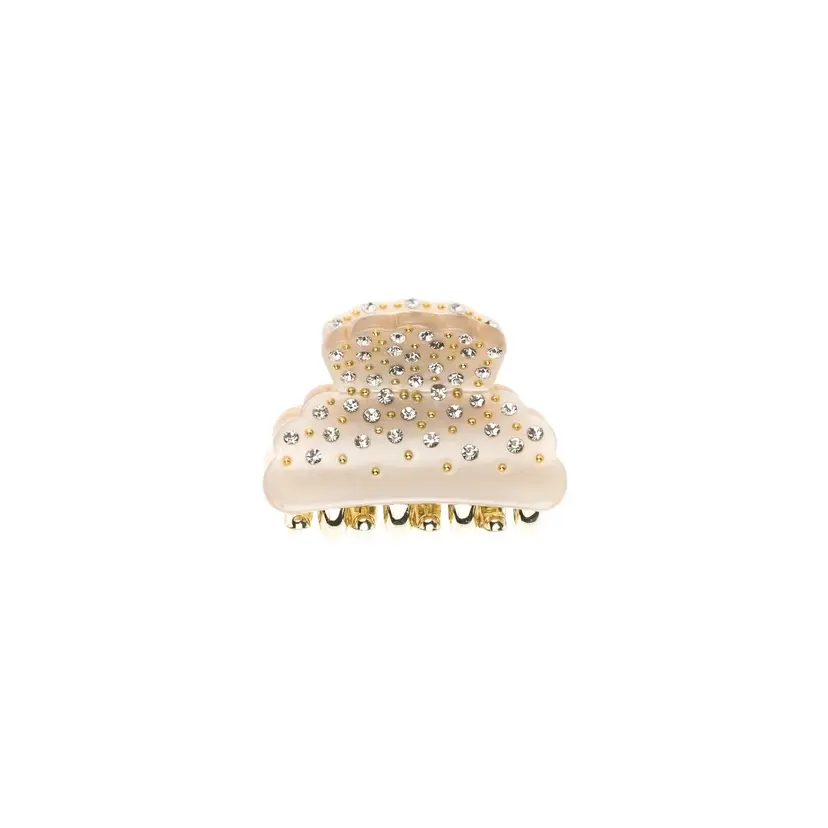 Dark Crystal Hair Claw Small Sand