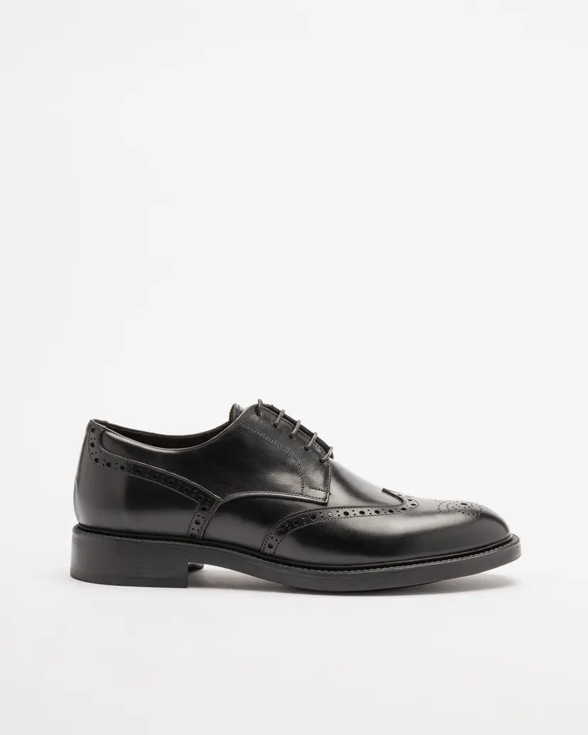 PROF PROF 7520 Black Brogue shoes
