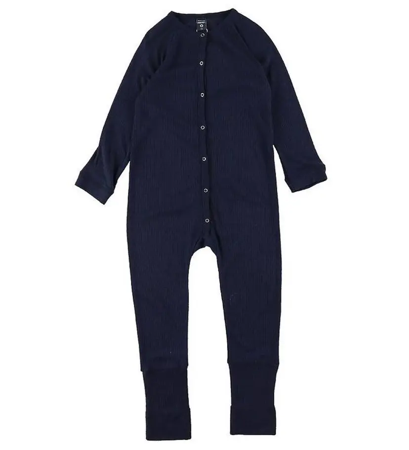 Smallstuff Smallstuff Pysjamas Ull Navy (86 / 1,5 år)