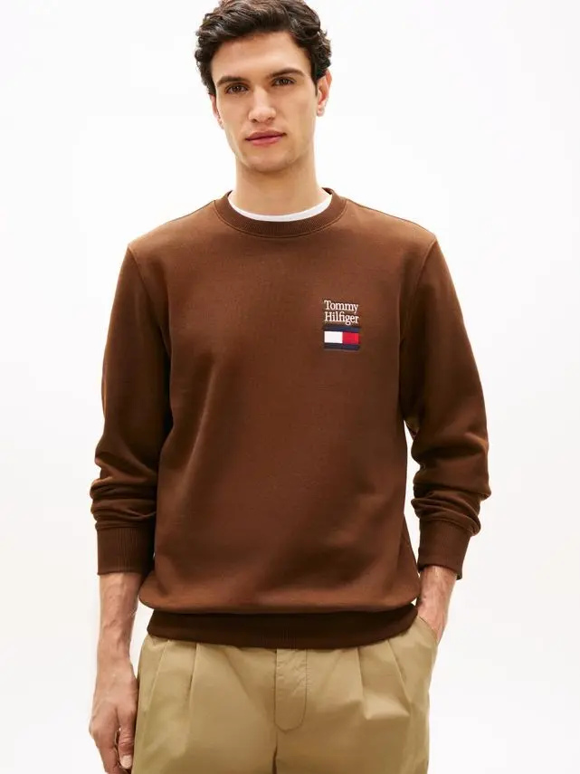 Tommy Hilfiger TOMMY EMBRO FLAG SWEATSHIRT
