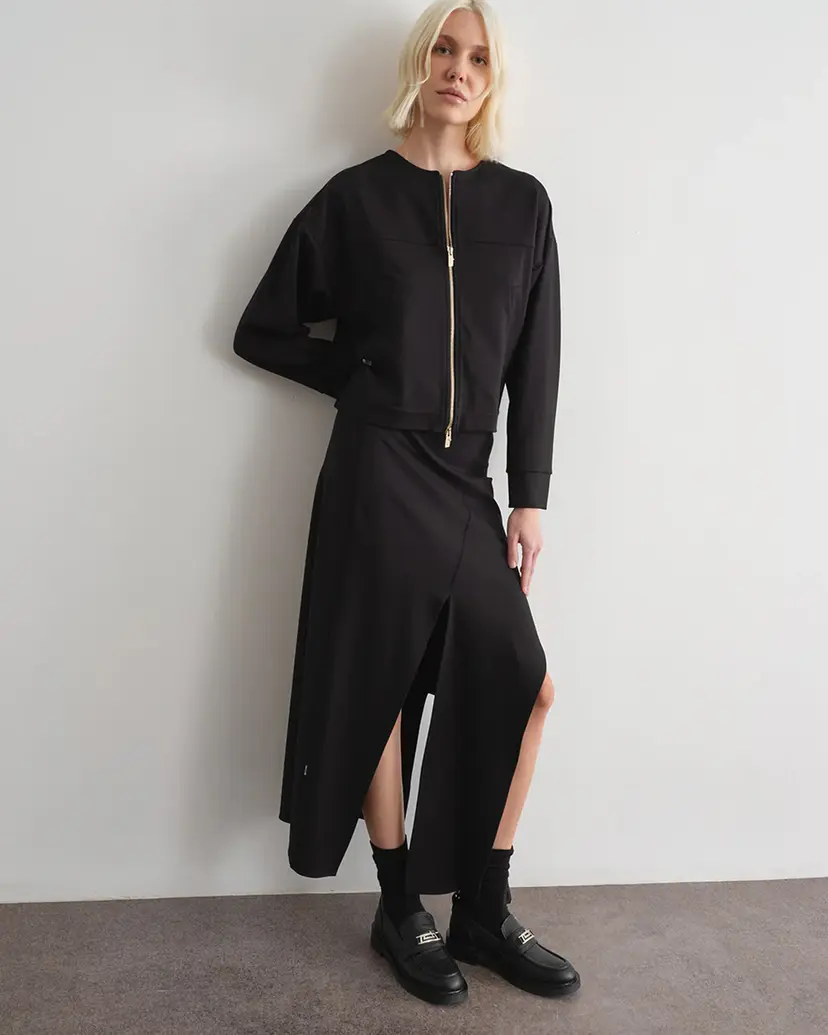 Jijil Jijil JPI25GI058 Black Jacket