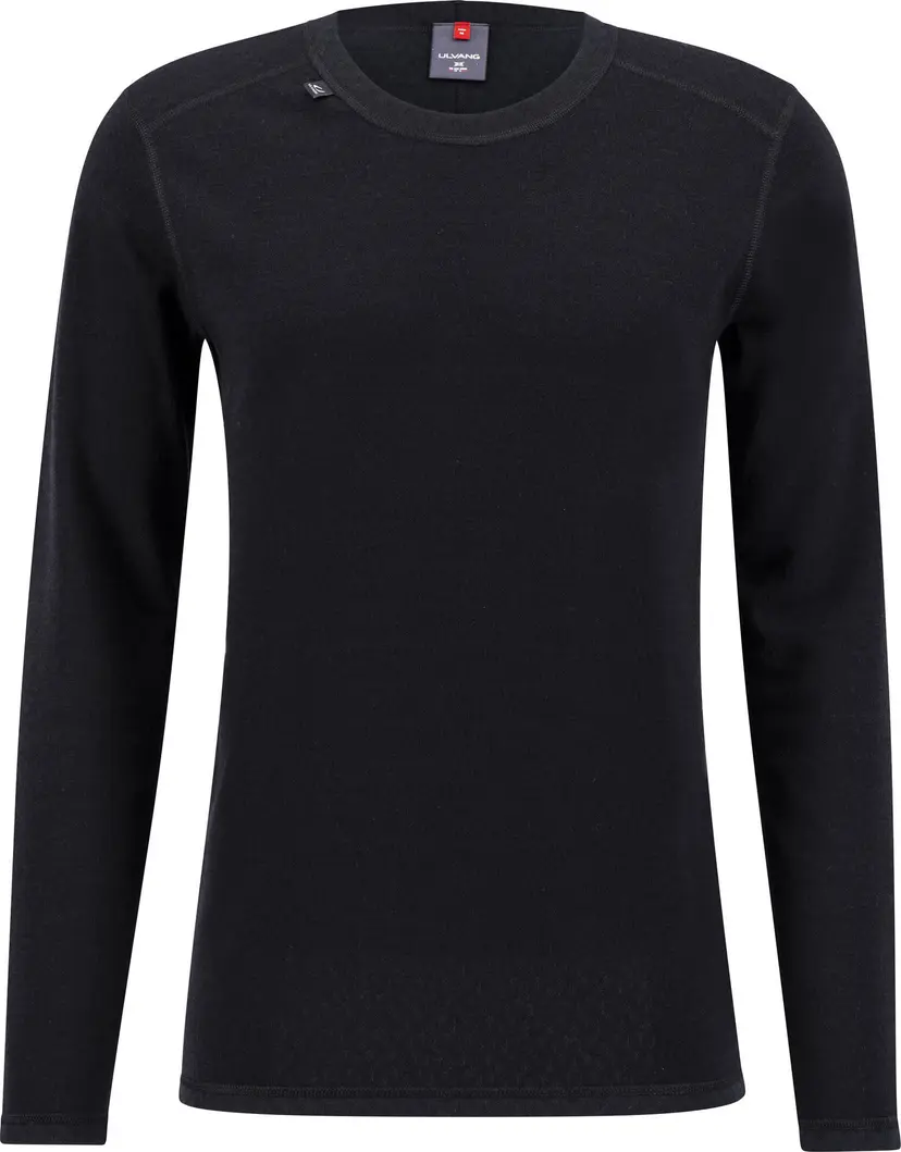 Ulvang Ulvang Men's Comfort 200 Round Neck  Black/Black